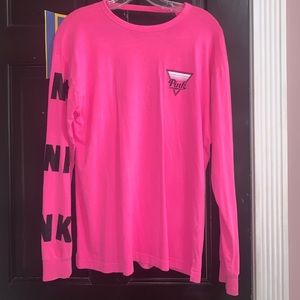 VS Pink Long Sleeve Tee